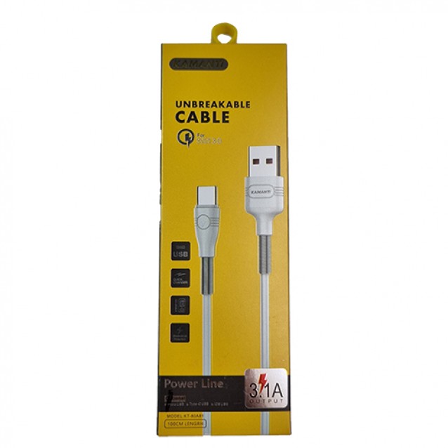 کابل میکرو کامانتی یک متری cable micro usb kamanti kt-80a81 