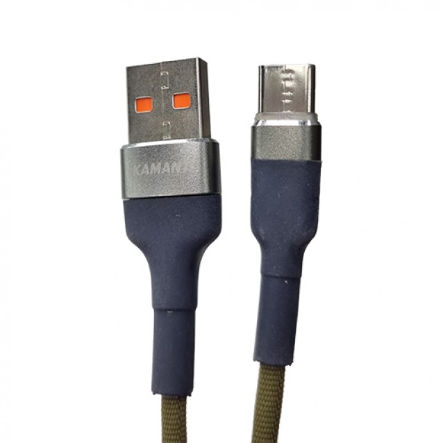 کابل شارژ تایپ سی کامانتی مدل cable type c kamanti kt-80a92 یک متری